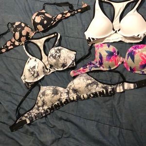 Bras from Victoria’s Secret PINK